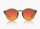 frame|translucent green|lens|red sunset mirror