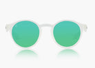 frame|frosted white|lens|green flash mirror