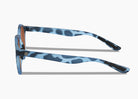 frame|matte blue aqua tortoise|lens|green flash mirror