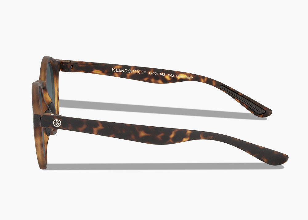 frame|matte tortoise|lens|gray 12