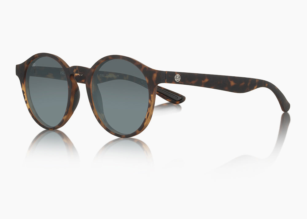 frame|matte tortoise|lens|gray 12