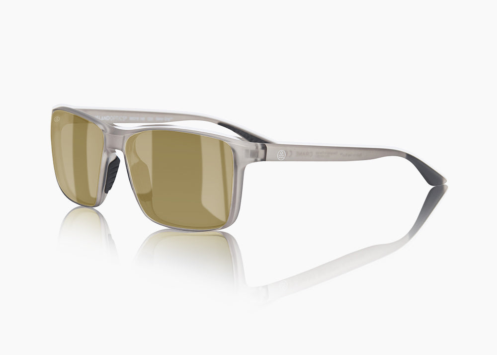 matte translucent gray|yellow low light