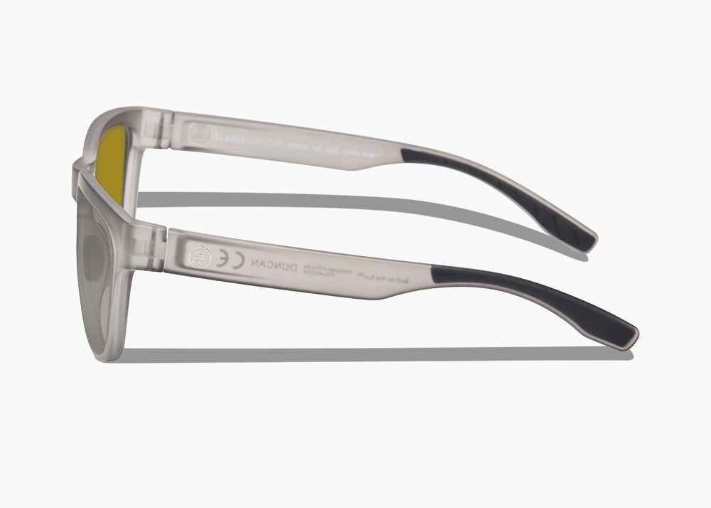 matte translucent gray|yellow low light