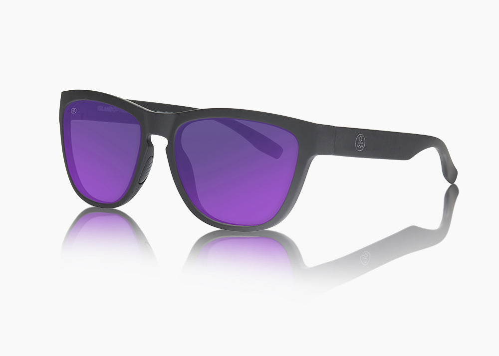 frame|matte black|lens|purple nova mirror