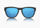 frame|matte black|lens|blue flash mirror