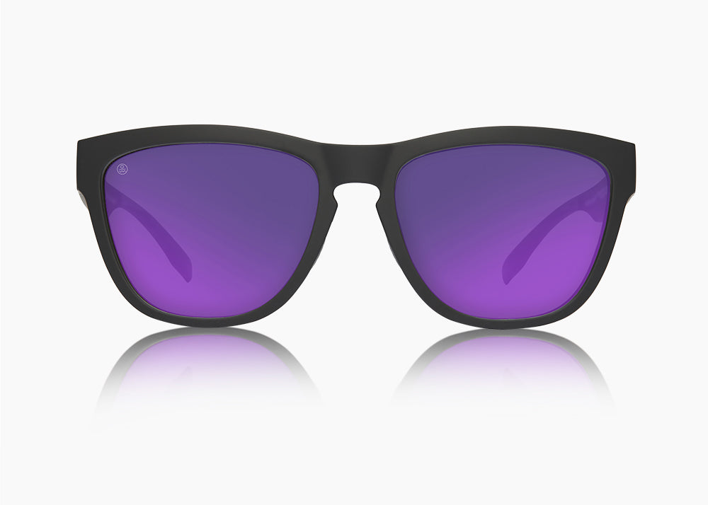 frame|matte black|lens|purple nova mirror