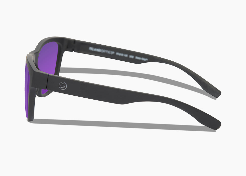frame|matte black|lens|purple nova mirror