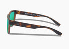 frame|matte tortoise|lens|green flash mirror