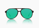 matte tortoise|green flash mirror