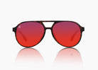 matte tortoise|red sunset mirror
