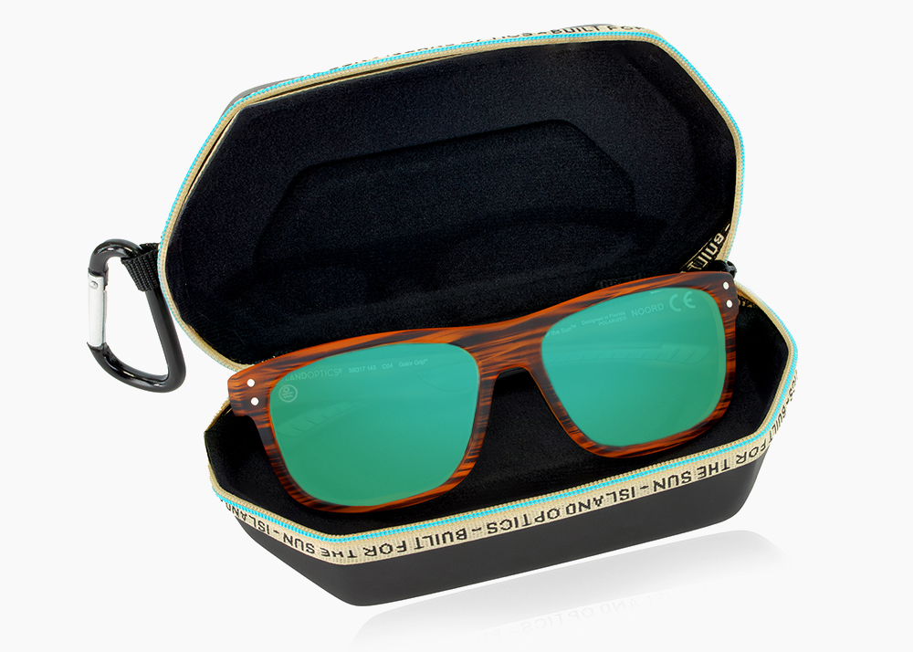 frame|wood grain|lens|green flash mirror