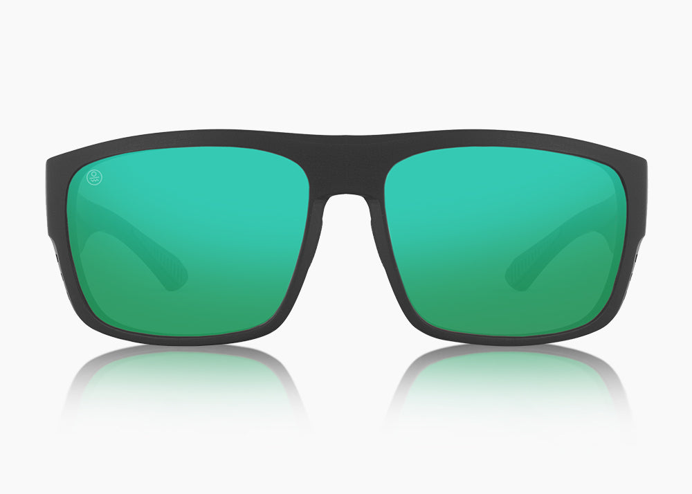 アイリッシュマン　グラデーションモックネックプルオーバー　ブラック　LSIZE Elisa Johnson - Mini Jane Gloss Black Sunglasses – NOMIA