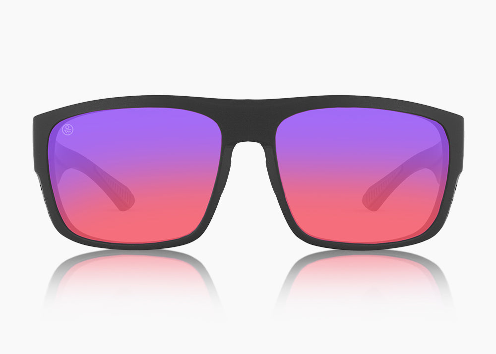 frame|matte black|lens|purple nova mirror