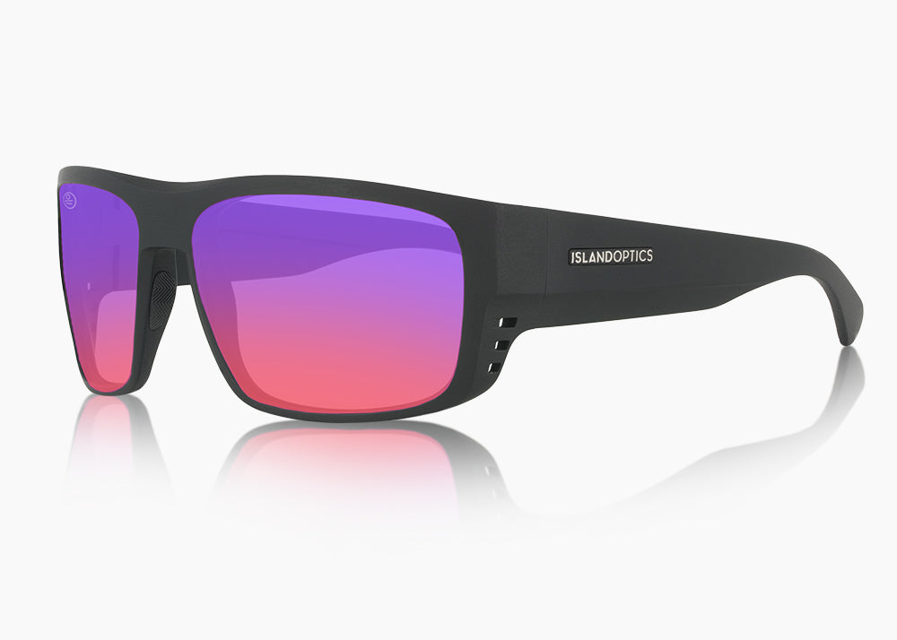 frame|matte black|lens|purple nova mirror