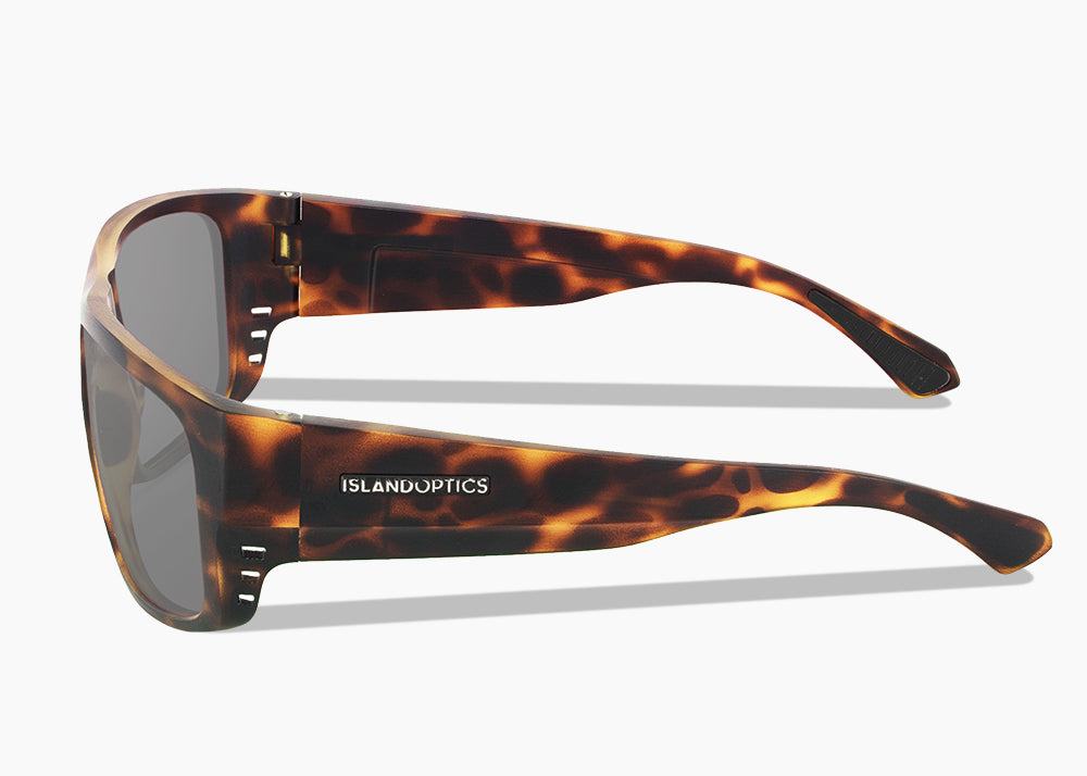 frame|matte tortoise|lens|gray 12