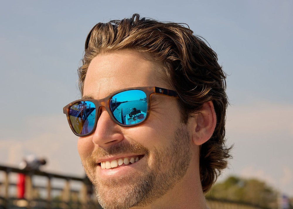 matte tortoise|green flash mirror