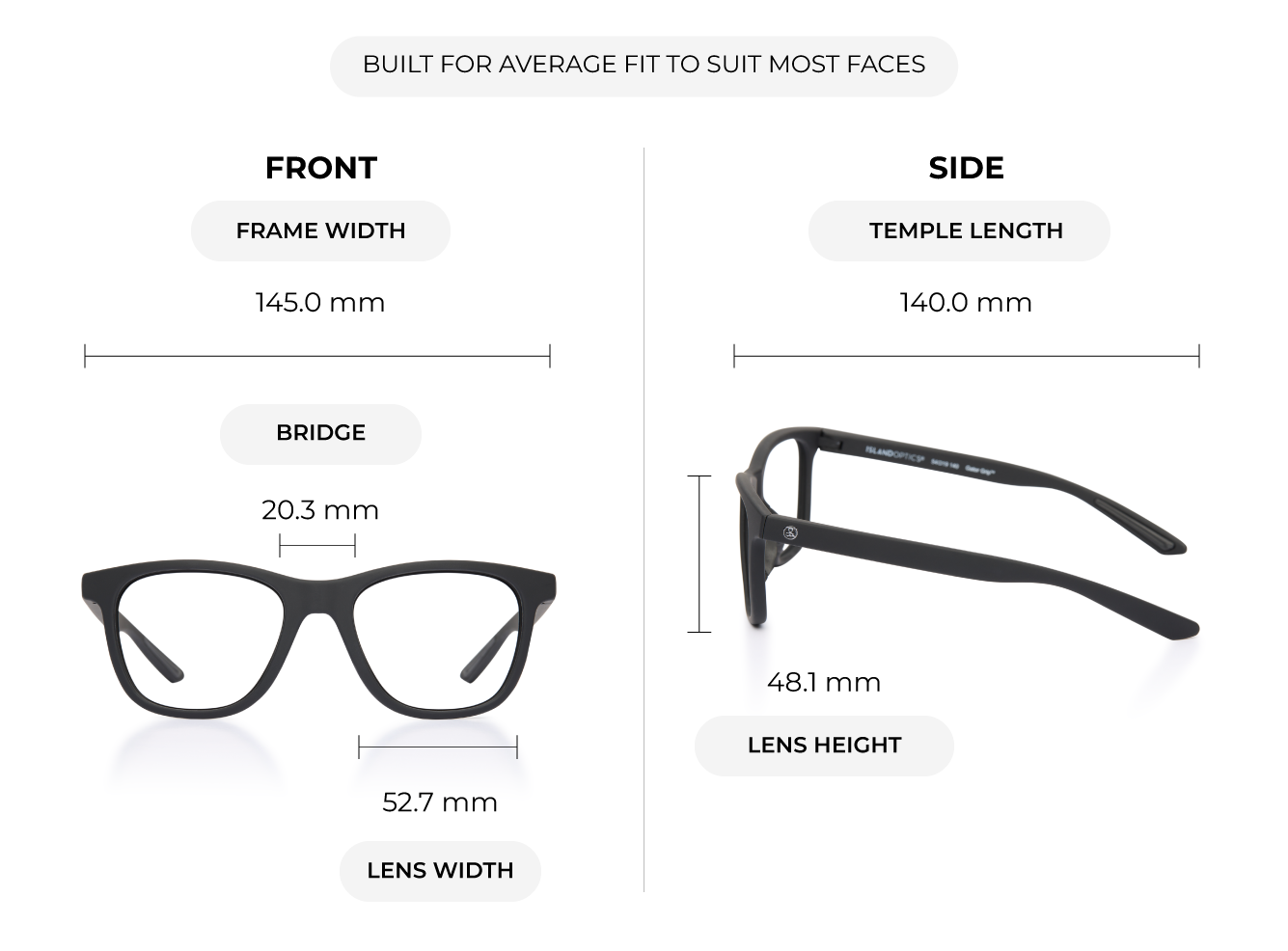 Monti frame size guide