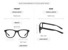 Monti frame size guide