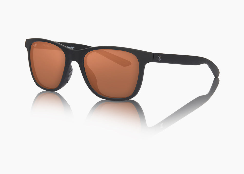frame|matte black|lens|brown 12