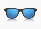 frame|matte black|lens|blue flash mirror