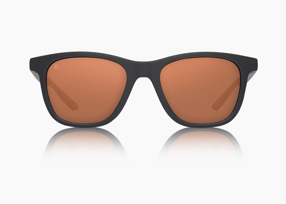 frame|matte black|lens|brown 12