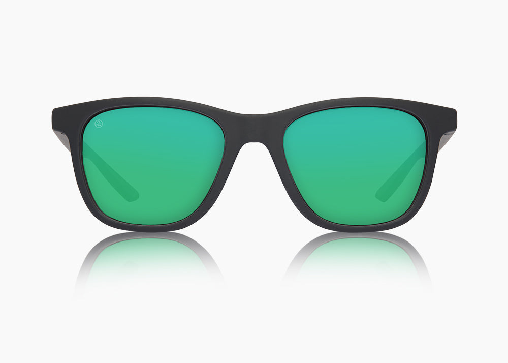 frame|matte black|lens|green flash mirror