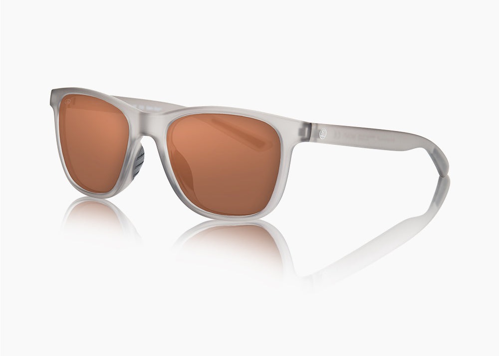 frame|matte translucent gray|lens|brown 12