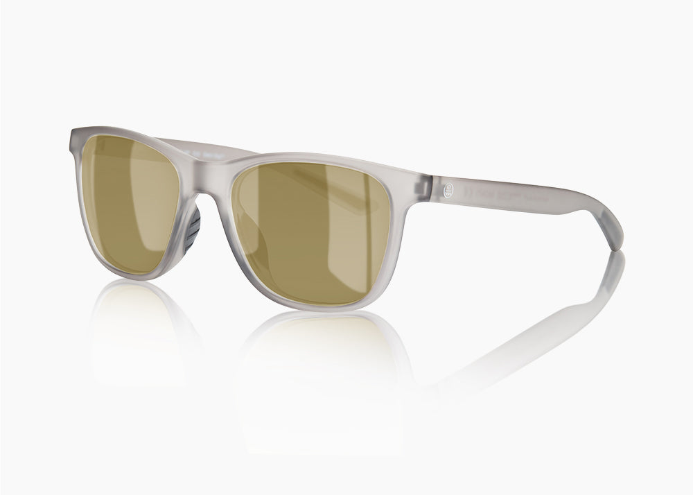 matte translucent gray|yellow low light