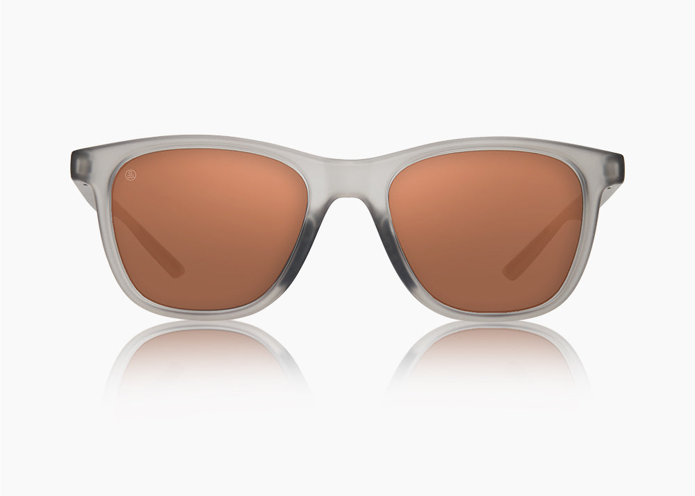 frame|matte translucent gray|lens|brown 12