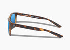 frame|matte tortoise|lens|blue flash mirror