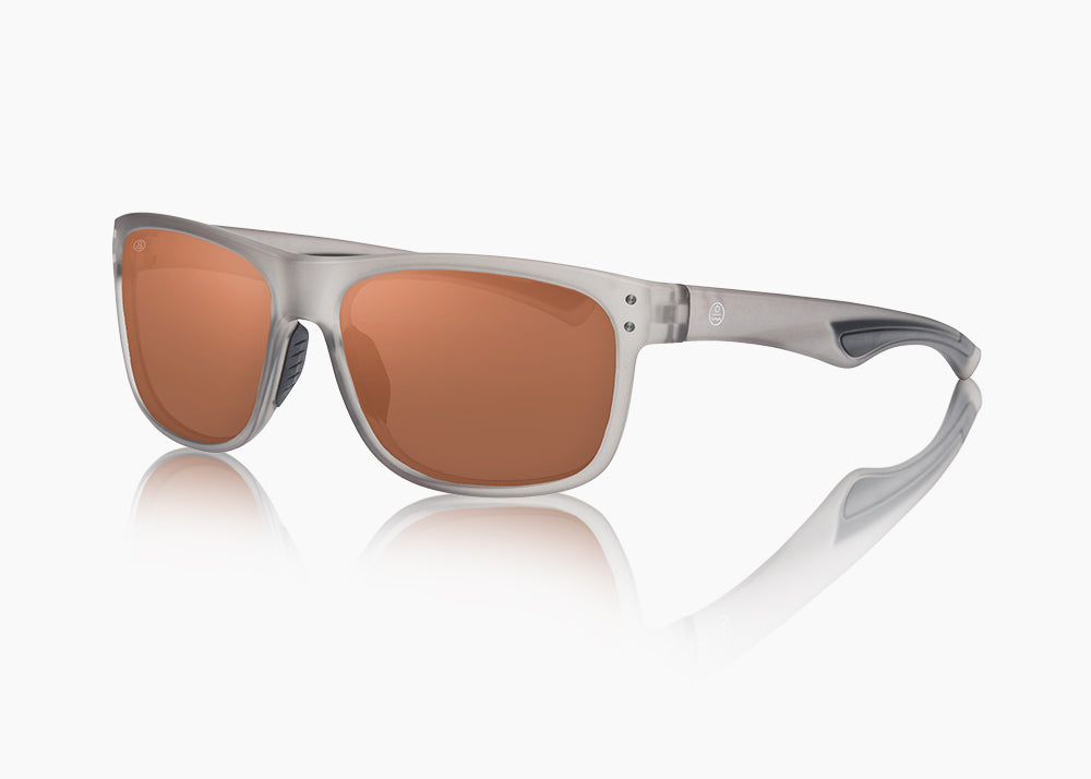 frame|matte translucent gray|lens|brown 12