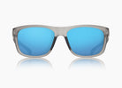 frame|matte translucent gray|lens|blue flash mirror