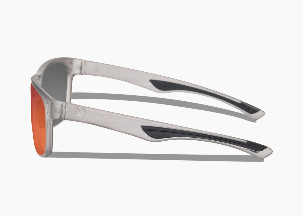 translucent gray|red sunset mirror