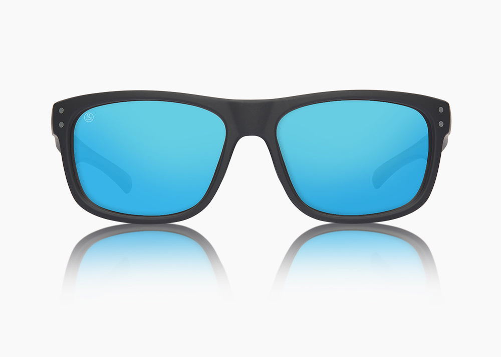 Noord - Polarized Sunglasses Matte Black + Gray 12