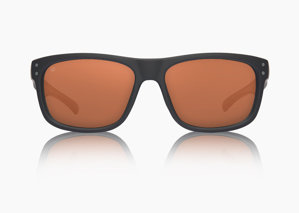 frame|matte black|lens|brown 12
