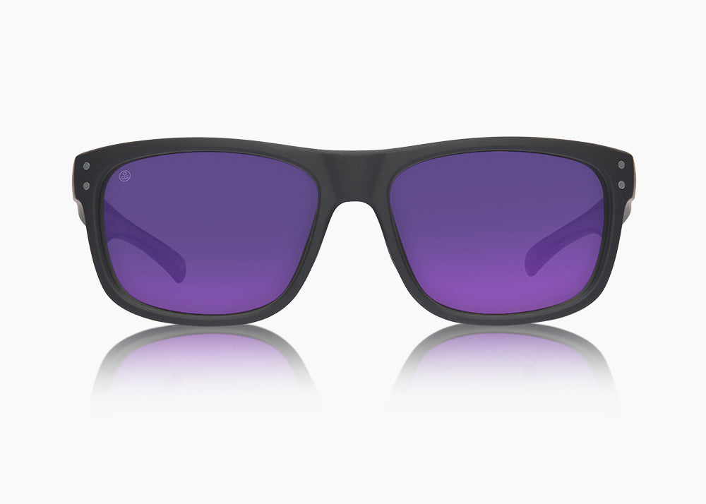 frame|matte black|lens|purple nova mirror