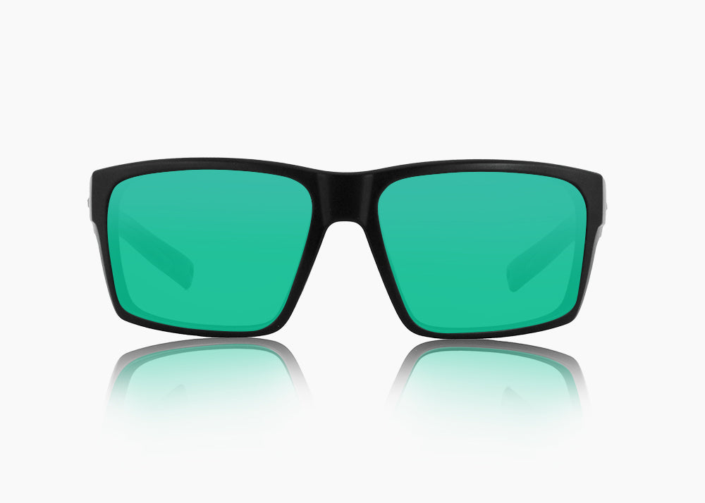 matte black|green flash mirror