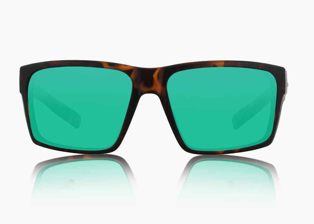 matte tortoise|green flash mirror