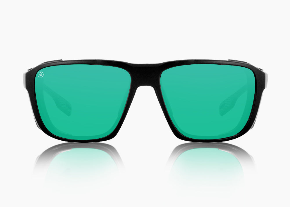 matte black|green flash mirror 