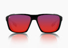 matte black|red sunset mirror 
