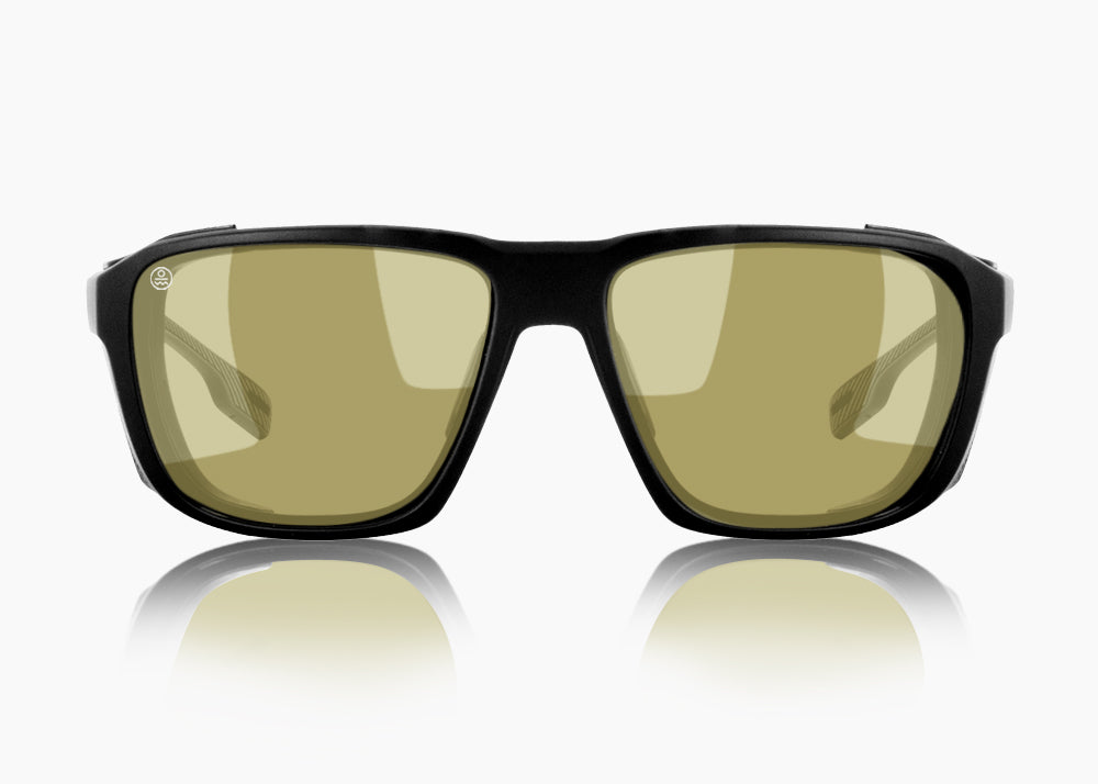 matte black|yellow low light