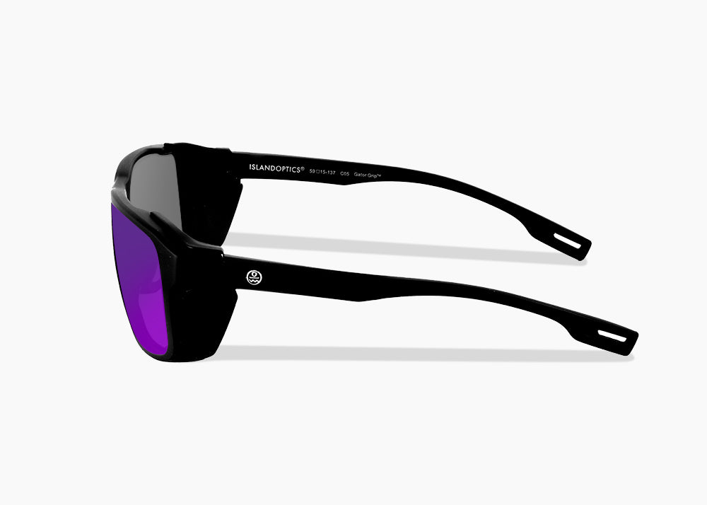 matte black|purple nova mirror 