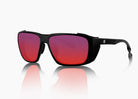 matte black|red sunset mirror 