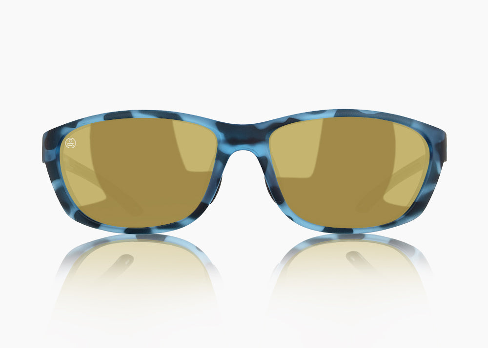 matte blue aqua tortoise|yellow low light