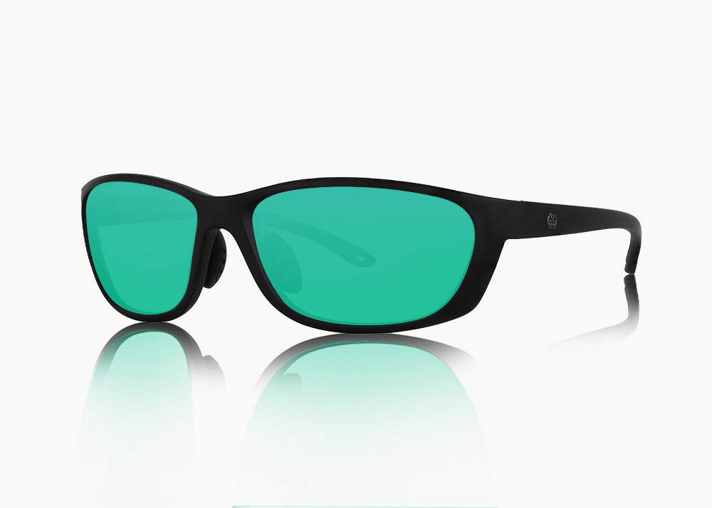 matte black|green flash mirror